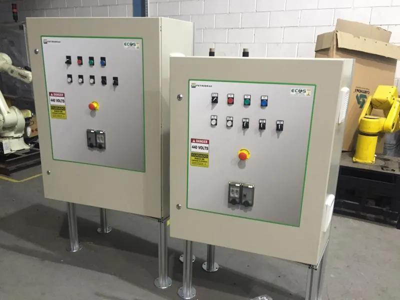 Projeto elétrico industrial